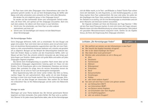 Flyer optimal texten, gestalten, produzieren