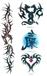 Soulmates Karma Dragons Temporary Tattoos