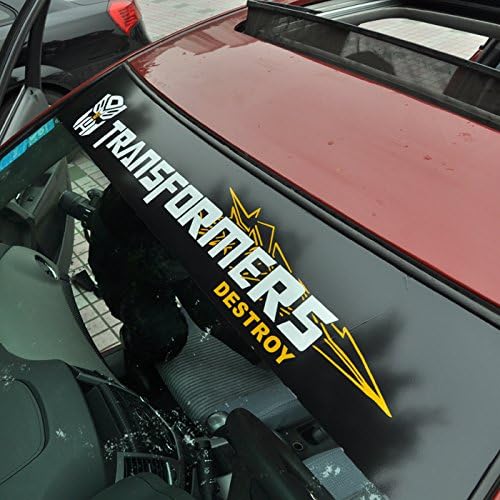 Fylyer® cruze Front Windshield Stickers Car Tuning Reflective Stickers Reflective Car Stickers Transformers Car Decoration