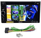 Sony XAV-63 6.1" Double Din In-Dash DVD/Sirius/XM Receiver/HD Radio/RDS With iPod App Control With On Screen App Control