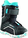 Burton Kinder Snowboardboots ZIPLINE, black/gray/blue, 7, 252572