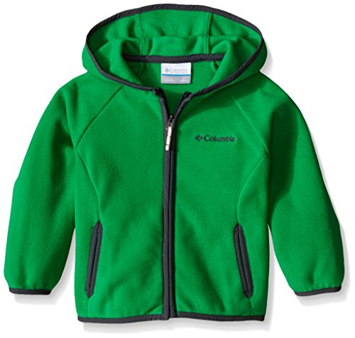 Columbia Little Boys Fast Trek Hoodie, Fuse Green, Grill, 3T
