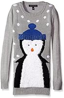 Derek Heart Girls' Animal Intarsia Christmas Sweater