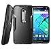 Moto X Pure Edition Case, SUPCASE Unicorn Beetle Series Premium Hybrid Protective Bumper Case for Motorola Moto X Style / Pure Edition (2015 Release) (Black/Black)