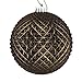 Vickerman 530153-2.75" Gunmetal Durian Glitter Ball Christmas Tree Ornament (12 pack) (N188484D)