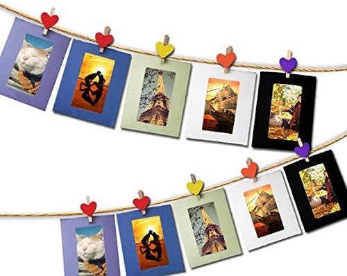 SMOOSE-2X3 inch Creative Colorful Picture Frame(10Pieces), For Polaroid Zip Instant Printer, Socialmatic Camera, Z2300 Instant Digital Camera, LG Pocket Photo PD221 Printer(Printer Not Included)