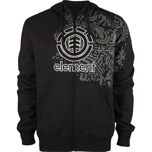 ELEMENT Barcode Mens Hoodie