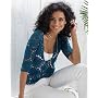 Newport News Crochet cardigan