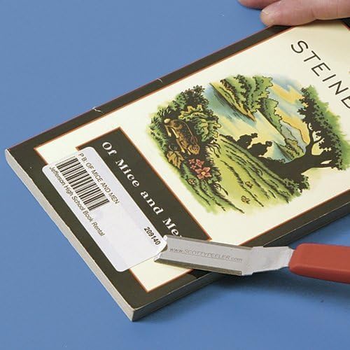 Scotty Peeler Label &amp; Sticker Remover - SP-2 Metal Blade with Protective Cover (Set of 2) by Scotty Peeler