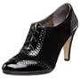 AK Anne Klein Women's Qiara Lace-Up Shootie,Black Multi,10 M US