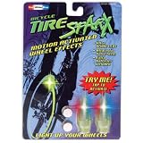 Street FX Tiresparx Red - White & Blue LED Valve Cap Lights.