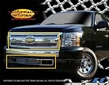 2007 2008 Chev Silverado SES 304 Stainless Chrome Mesh Upper And Lower Grille Grill