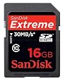 SanDisk 16gb Extreme® III 30MB/s Edition SDHC High Performance Card