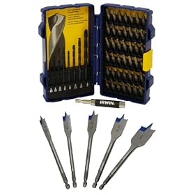 Irwin Tools 4935569 Drilling and Fastener Drive 56-Piece Kit