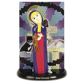 St. Gertrude, Patron Saint of Cats by Accoutrements