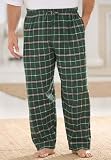 KingSize Big & Tall Cotton Flannel Lounge Pants