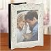 Lenox Fine Silver Opal Innocence Photo Album Holds One-Hundred Thirty Three Photos