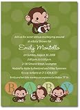 Monkey Business Baby Shower Invitation