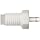 Bayonet-Style Female Quick Connect Fitting, 200 Series Barb, 3/32" (2.4 mm) ID Tubing, Black ABS Housing