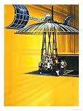Science Survey: Lessons from the Sky Art Giclee Poster Print by Wilf Hardy, 18x24
