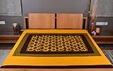 Attractive Designer Bedspread Bed Sheet Tapestry with Charming Heavy Cut, P ....