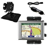 Garmin Nuvi 650 Auto Bean Bag Dash Holder with Car Charger - Uses Gomadic TipExchange
