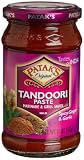 Patak's Tandoori Paste, Spicy Ginger & Garlic, Mild, 10-Ounce Glass Jars (Pack of 6)