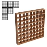 Auralex SCREEN6 KIT pArtScience SCreen6 Space Coupler kit; 6- 23 5/8x23 5/8x3 Space Couplers with Interconnect Hardward made of Paulownia Wood; Natural Wood Finish Only