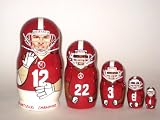 NCAA Alabama Crimson Tide * football * Russian nesting doll * with Mask * 5 pc / 6in * or any other team