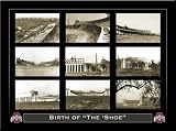 Ohio State Football Birth of The Shoe Framed Print Ohio State Football Birth of The Shoe Framed Print