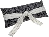Natori Hokkaido 9-By-20-Inch Embroidered Oblong Decorative Pillow With Tie