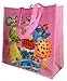 Shopkins Pink Gift Grocery Shopping Toy Tote Bag Re-Usable