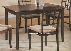 Best deals Pacific Cappuccino Finish Dining Table in Wood Frame Furniture