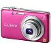Panasonic Lumix DMC-FS40EG-P Digitalkamera (14 Megapixel, 5-fach opt. Zoom, 6,7 cm (2,6 Zoll) Display, 24mm Weitwinkel, bildstabilisiert) pink