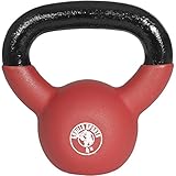 Gorilla Sports Rubber Coated Kettlebell 4Kg