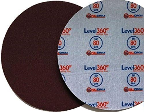 Full Circle International Inc. SD100-5 8-3/4- Level360 Sanding Disc 100 Grit for use with Radius360 sanding Tool or Drywall Power Sanding Tools by Full Circle International Inc.