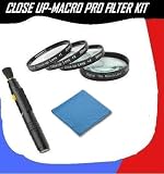 Close Up Macro Filter Kit for Canon Digital Rebel XSi 12.2 MP Digital SLR Camera + DIGI Microfiber Cleaning Cloth + Pro Lens Cleaning Pen.