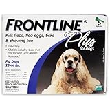 Merial Frontline Plus Flea and Tick Control for 23 to 44-Pound Dogs and Puppies, 6-Pack