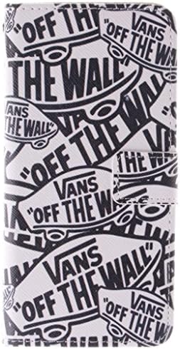 Wiko Getaway Case Wiko Getaway Flip Kickstand Case,MOUSE Monster Stylish Tribe Mysterious Letters Design Premium Pu Leather [Stand Feature] Flip Kickstand Case Cover for Wiko Getaway