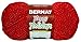 Bernat Happy Holidays Yarn, 3.5 Ounce, Silvered Red, Single Ball