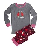 Hatley  Girls 7-16 Polo Pajama Set - Birds & Flowers