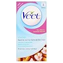 Veet Ready to Use Sensitive Wax Strips - Vitamin E & Almond Oil  - 20 Strips
