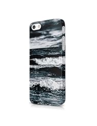 Wireless: Ocean Sea Waves Trippy Tumblr Hard Plastic iPhone 5 / iPhone 5S Phone Case Cover - CASE-ON