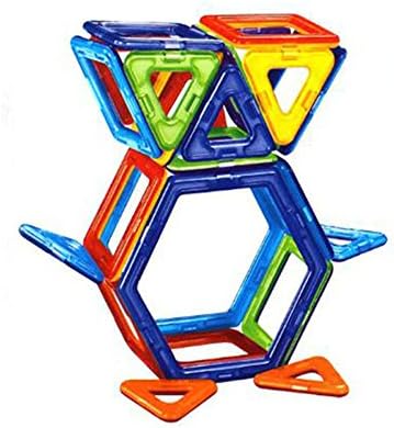 Baibaotoys 24PCS 3D Magnetic Building Blocks Learning Educational Toys Set for Toddlers