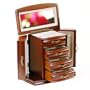 (Price/piece)Huge Wooden Jewelry Box / Jewelry Organizer - 9" x 8.25" x 4.5", Gift Ideas