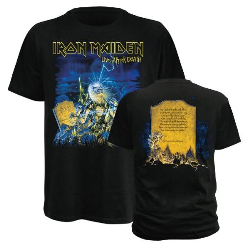 Produkt-Bild: Live After Death 08,T-Shirt,Gr&ouml;&szlig;e S,Schwarz