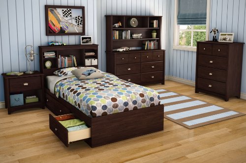 South Shore Willow Collection Dresser, Havana