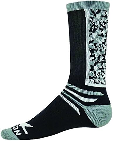 Red Lion Team Camo High Tech Crew Socks ( Black - Medium )
