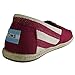 Toms Women's 10005421 Red Stripe Alpargata Flat, Red Stripe, 7 M US