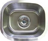 1512 Stainless Steel Undermount Bar Sink